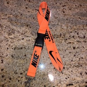 Nike Orange Lanyard